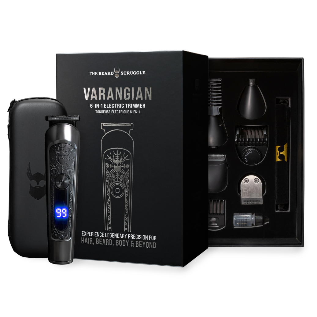 Varangian Trimmer 6-in-1-Pflegewerkzeug für Haare, Bart, Körper und mehr
